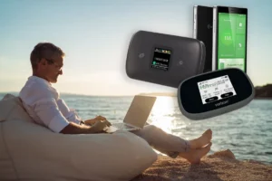Portable Wi-Fi Hotspot: connect to internet in low network areas.